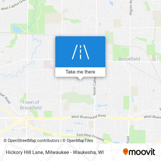 Mapa de Hickory Hill Lane