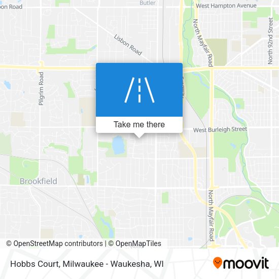 Hobbs Court map