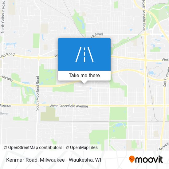 Kenmar Road map