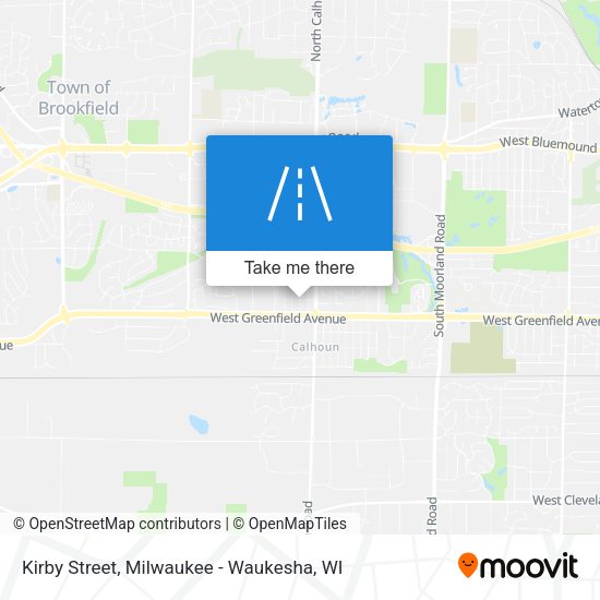 Kirby Street map