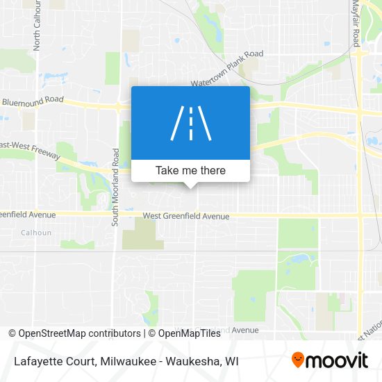 Lafayette Court map