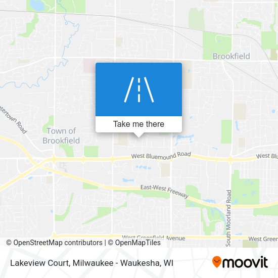 Mapa de Lakeview Court