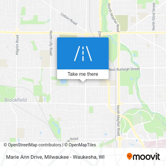 Marie Ann Drive map