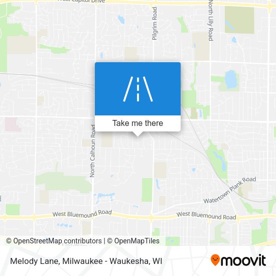 Mapa de Melody Lane