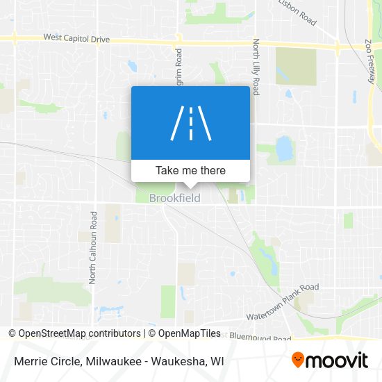 Merrie Circle map
