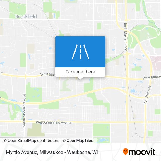 Myrtle Avenue map