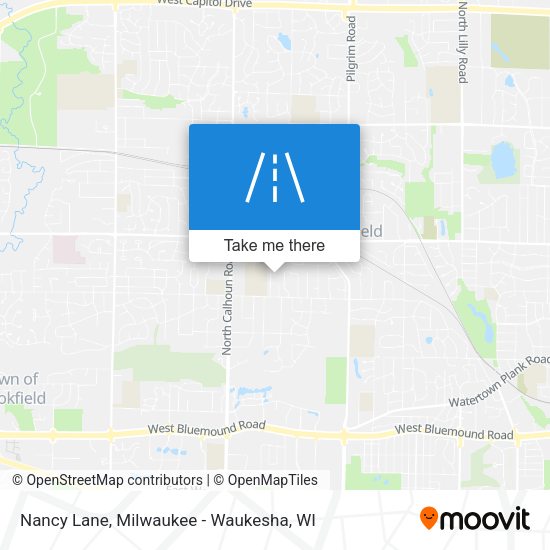 Nancy Lane map