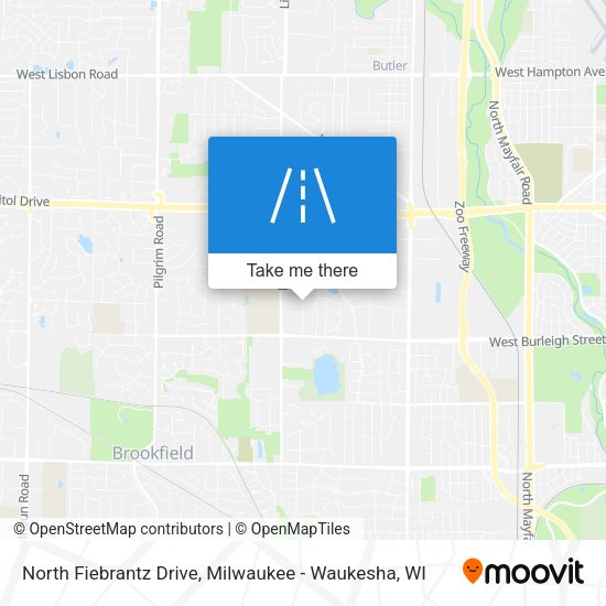 North Fiebrantz Drive map