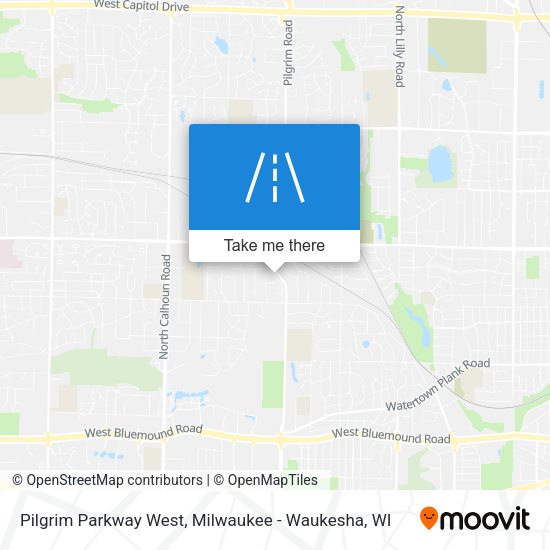 Mapa de Pilgrim Parkway West