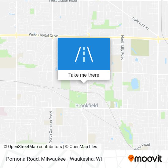 Mapa de Pomona Road