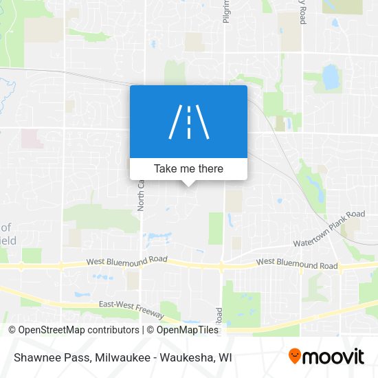 Shawnee Pass map