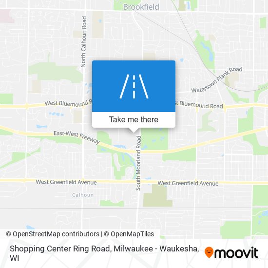 Shopping Center Ring Road map