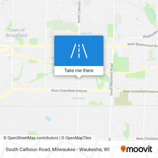 South Calhoun Road map
