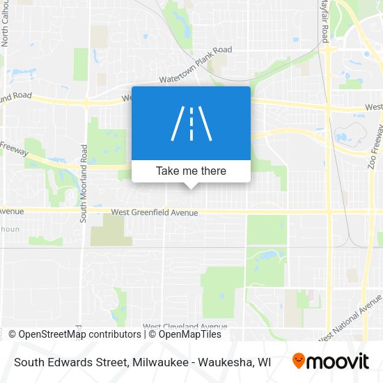 Mapa de South Edwards Street