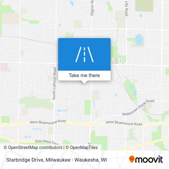 Starbridge Drive map