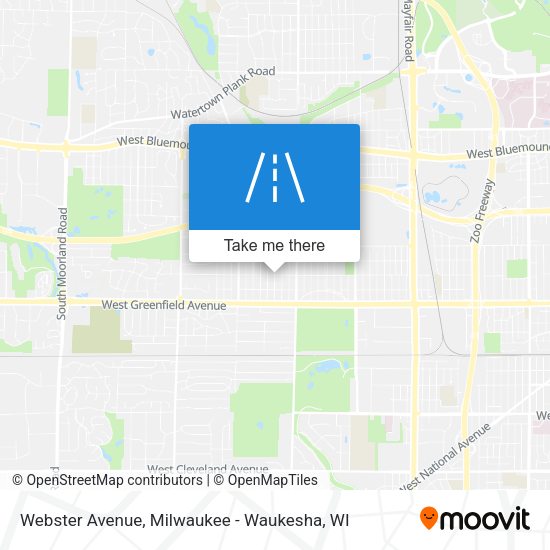 Mapa de Webster Avenue