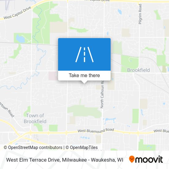 Mapa de West Elm Terrace Drive