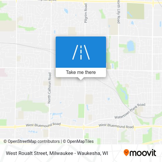 Mapa de West Roualt Street