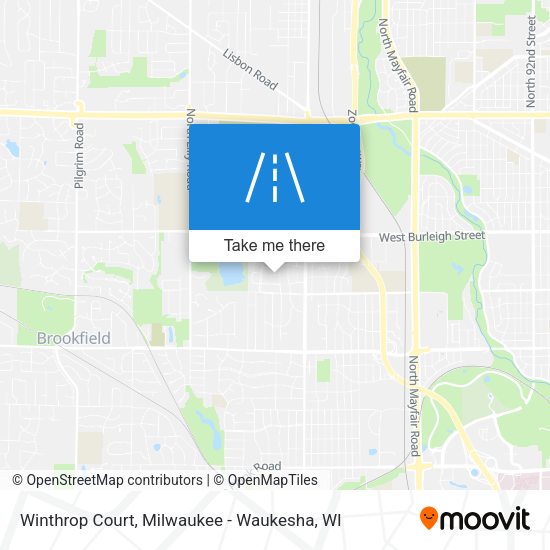 Winthrop Court map