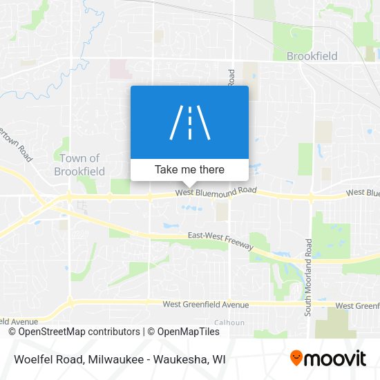 Mapa de Woelfel Road