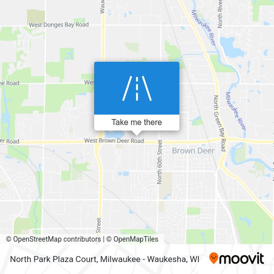 Mapa de North Park Plaza Court
