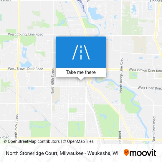 North Stoneridge Court map