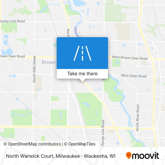 Mapa de North Warwick Court