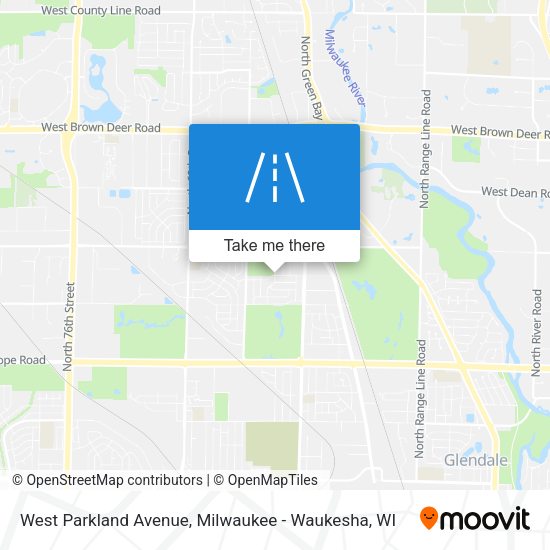 Mapa de West Parkland Avenue