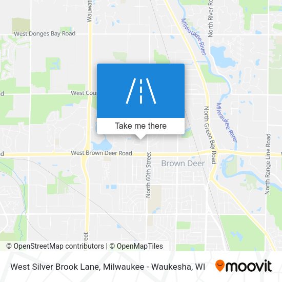 Mapa de West Silver Brook Lane