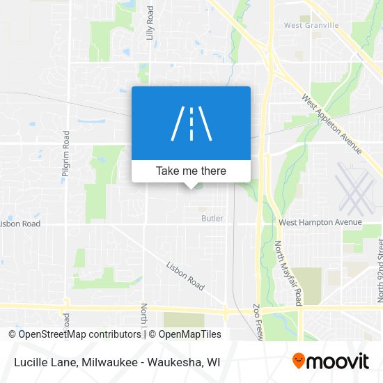 Lucille Lane map