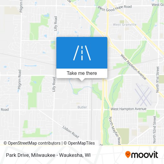 Park Drive map