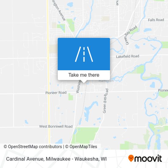 Mapa de Cardinal Avenue