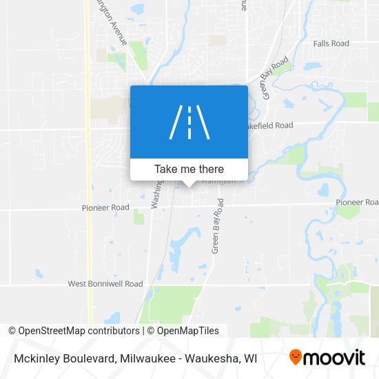 Mapa de Mckinley Boulevard