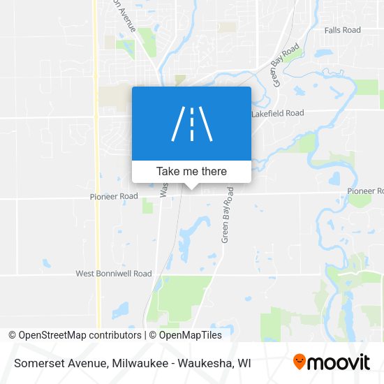 Somerset Avenue map