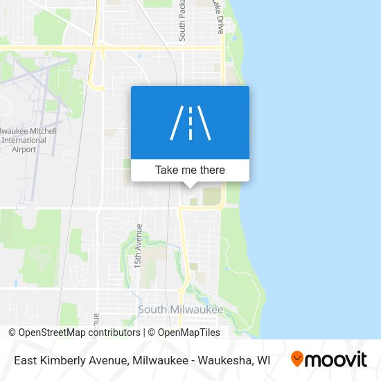 East Kimberly Avenue map