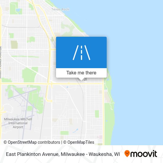 East Plankinton Avenue map