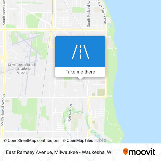 East Ramsey Avenue map