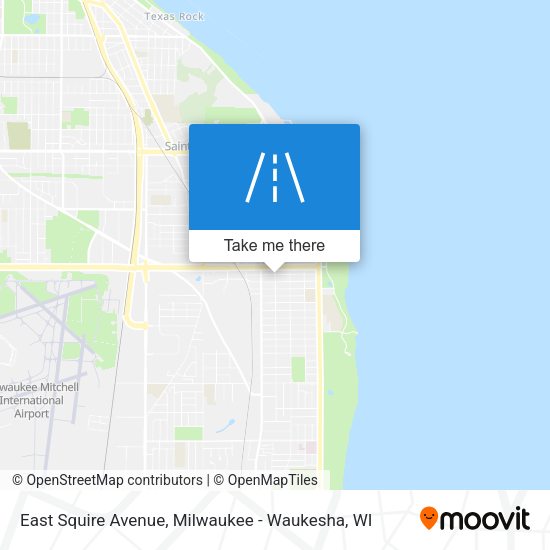 Mapa de East Squire Avenue