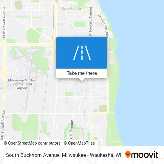 Mapa de South Buckhorn Avenue