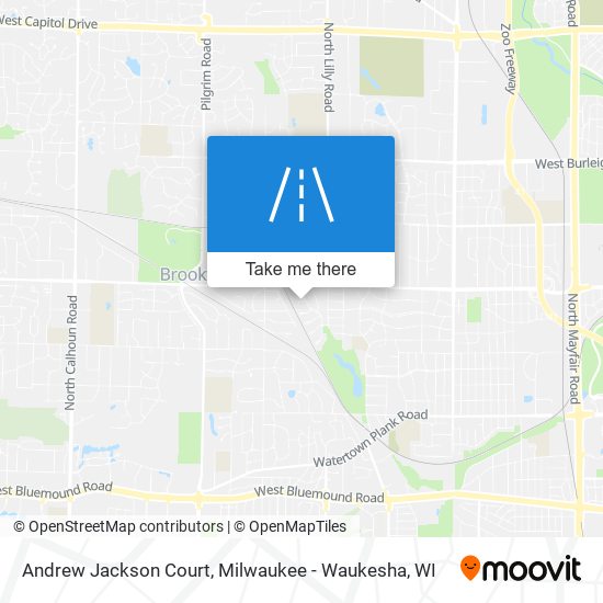 Andrew Jackson Court map