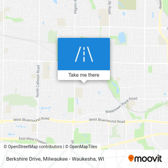 Mapa de Berkshire Drive