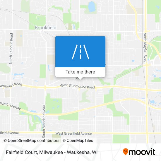 Fairfield Court map