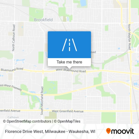 Mapa de Florence Drive West