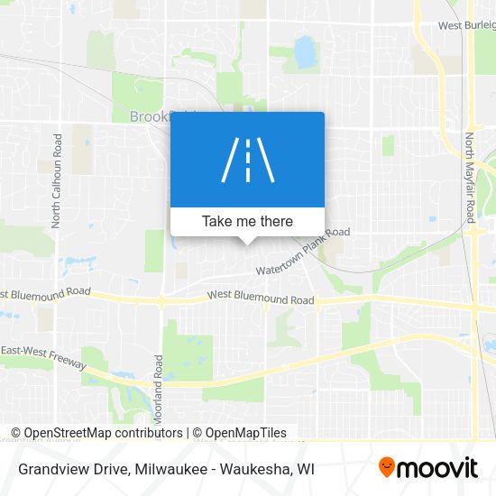 Grandview Drive map