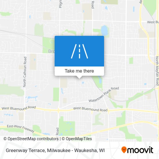 Mapa de Greenway Terrace