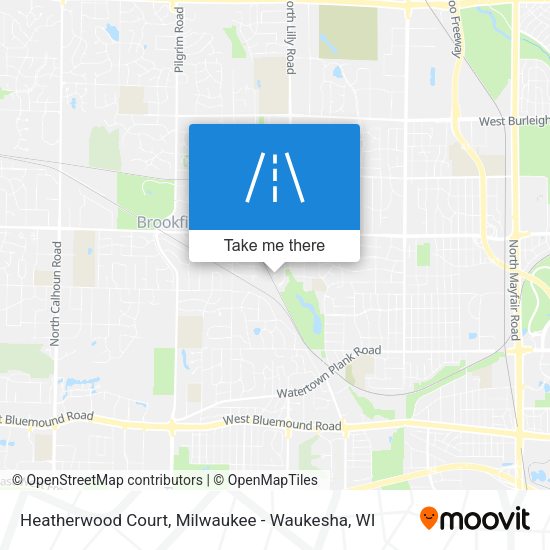 Heatherwood Court map