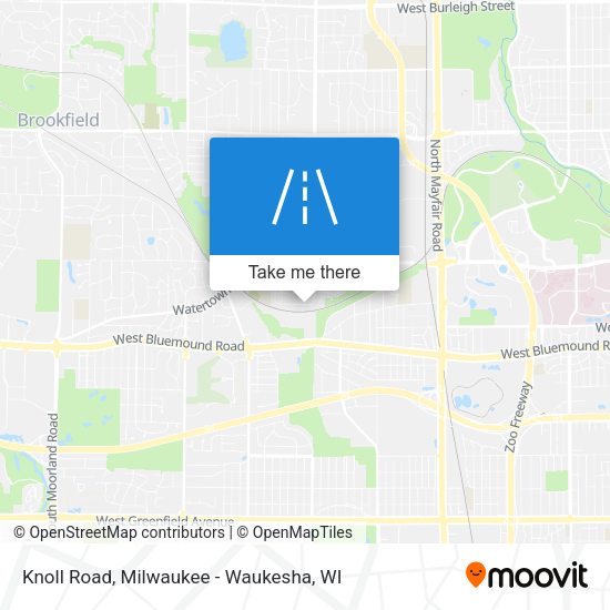 Knoll Road map