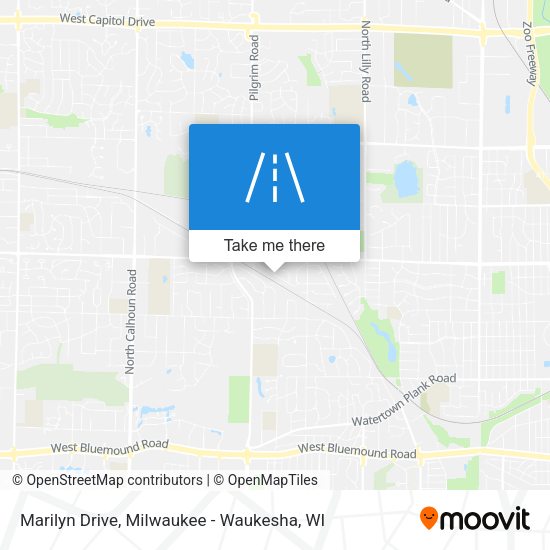 Mapa de Marilyn Drive