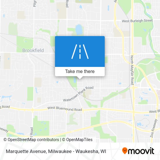 Mapa de Marquette Avenue