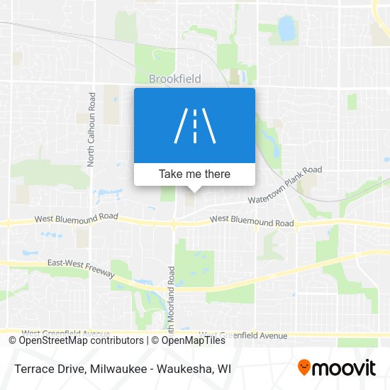 Mapa de Terrace Drive